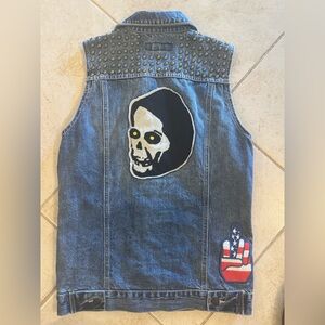 Kill City Denim Vest Men Small